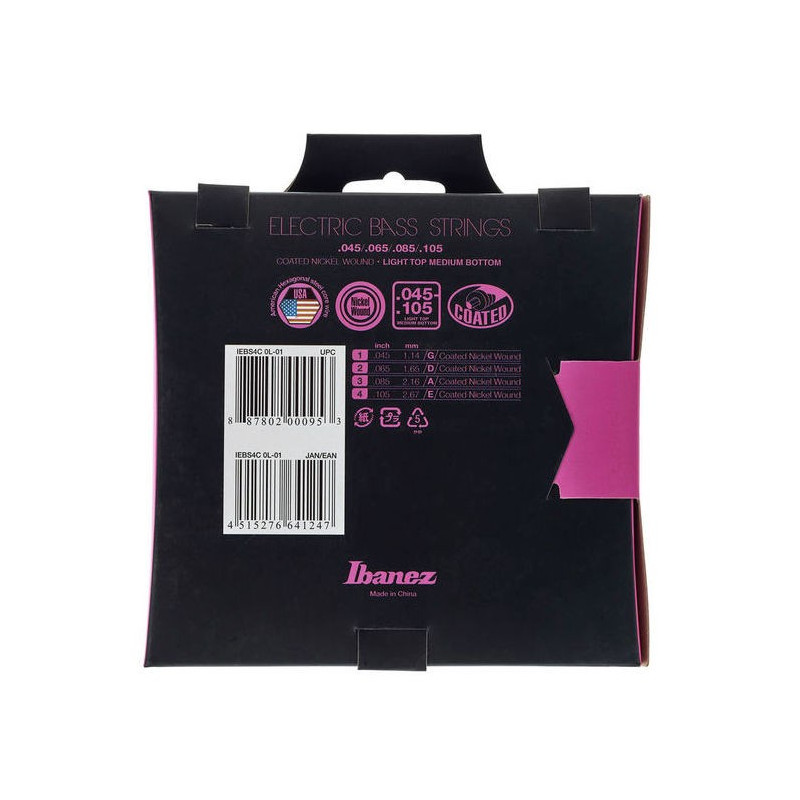 IBANEZ IEBS4C Encordado para bajo de 4 cuerdas