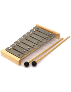 TARTARUGA TL8 Metalofono 8 placas con baquetas