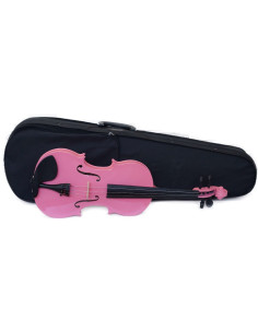 GREKO MV1410 PINK Violin rosado con estuche arco y colofonia