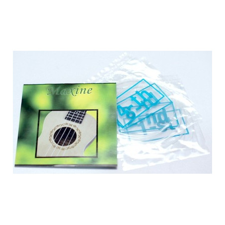 ALICE AU043 Encordado para Ukulele en nylon transparente