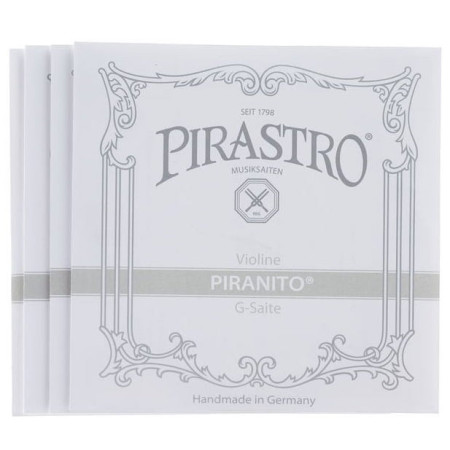 PIRASTRO PIRANITO G-SAITE Encordado completo para violin 4/4