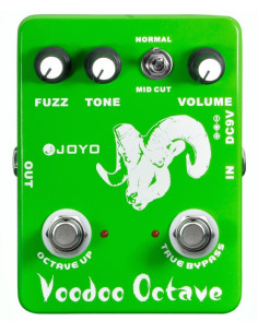 JOYO JF-12 VOODOO OCTAVE Pedal de efecto para guitarra