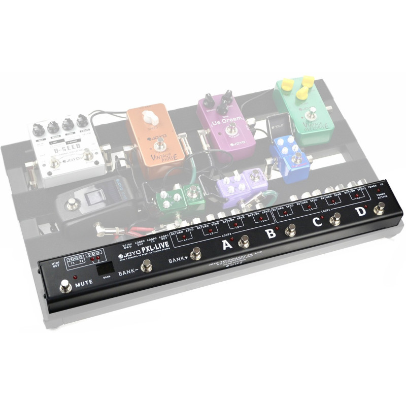 JOYO PXL-LIVE Controladora de pedales de efectos