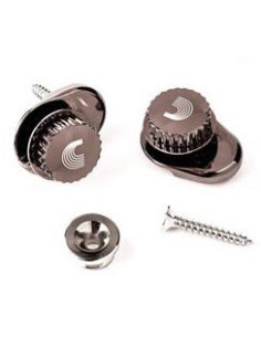 JIM DUNLOP SlS1031N Pines de seguridad para guitarra bajo o ukulele en acabado cromado 2