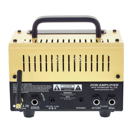 JOYO BANTAMP METEOR Cabezote amplificador 20W guitarra con bluetooth