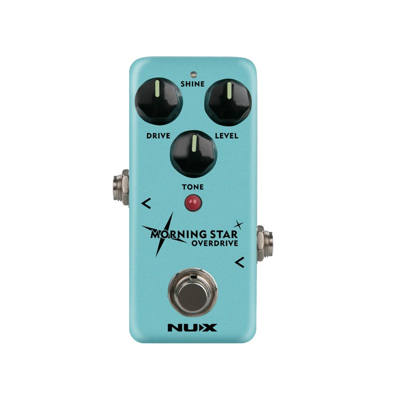 NUX MORNING STAR Pedal overdrive para guitarra