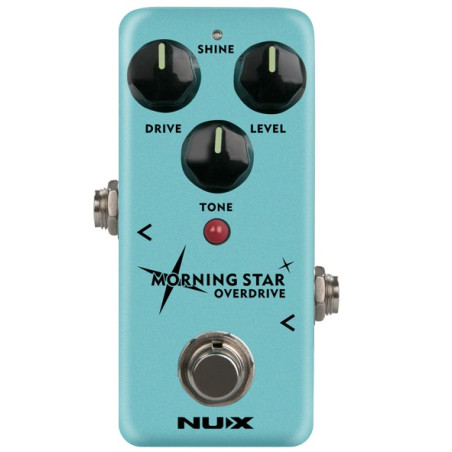 NUX MORNING STAR Pedal overdrive para guitarra