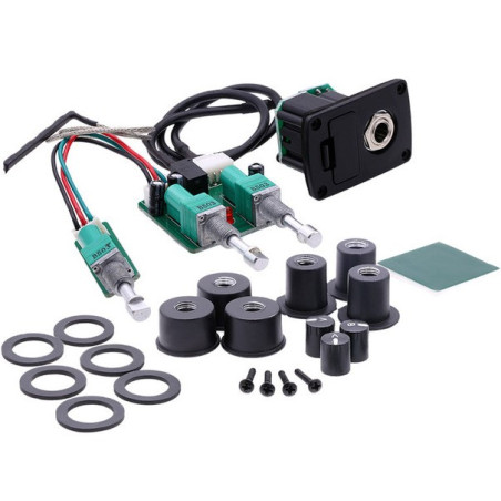 BELCAT UK200T Microfono para ukulele preamplificador activo y afinador