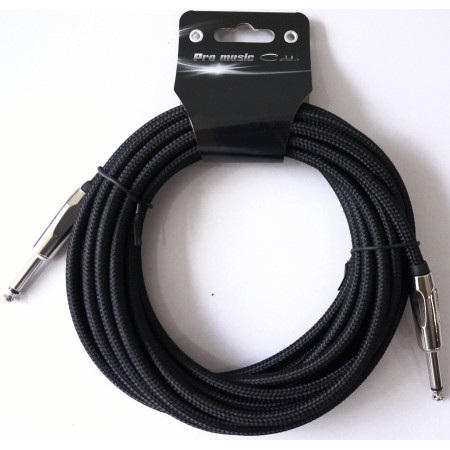 PRO MUSIC IWCX-261PNQ Cable Blindado tejido en nylon para instrumentos musicales