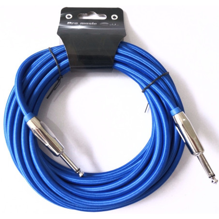 PRO MUSIC IWCX-261PNQ Cable Blindado tejido en nylon para instrumentos musicales