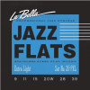 LA BELLA 20PXL JAZZ FLATS EXTRA LIGTH Encordado entorchado plano guitarra electrica
