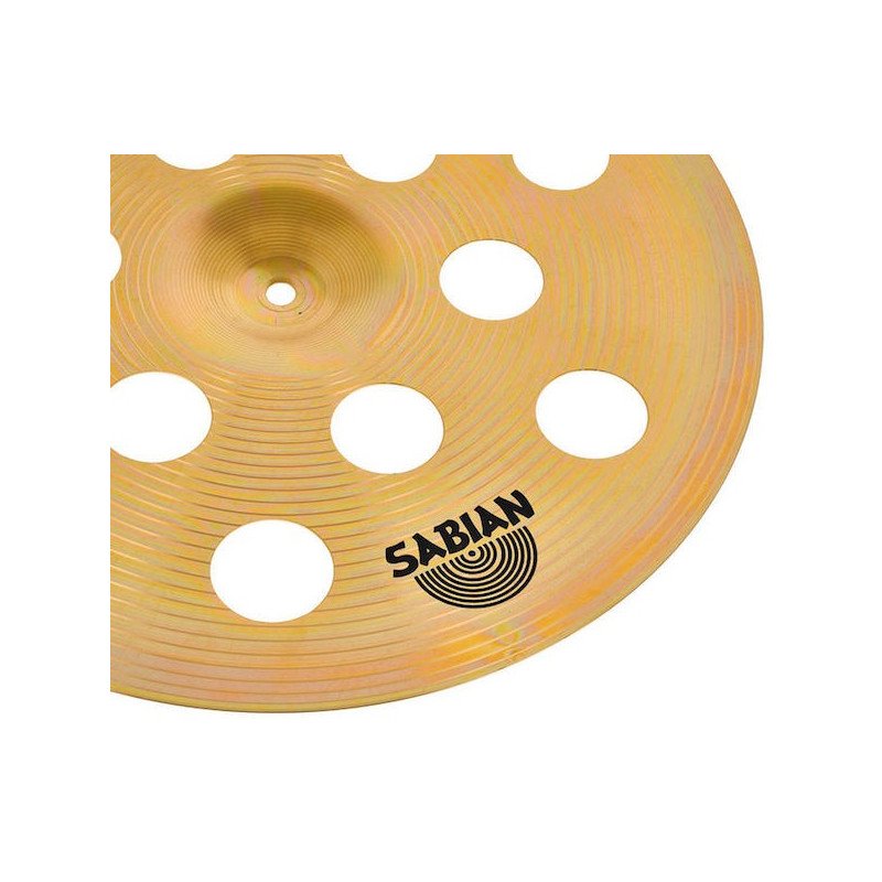 SABIAN SBR O-ZONE CRASH DE 16 Platillo para bateria en brass