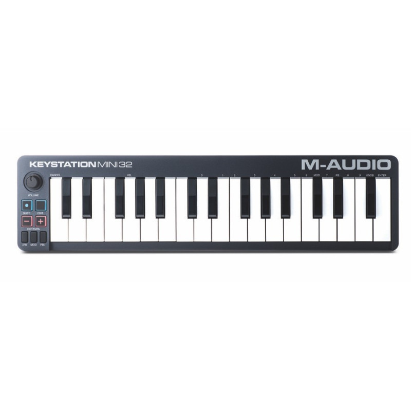 M-AUDIO KEYSTATION MINI 32 Controlador midi Usb de 32 teclas
