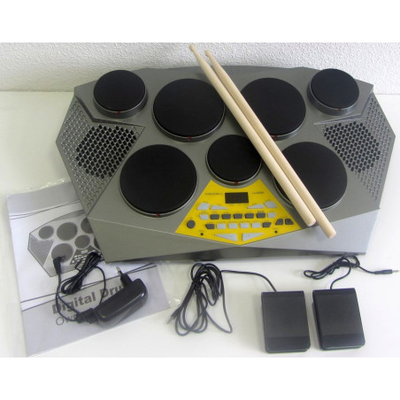 MEDELI DD309 Bateria Electronica con pads sensitivos y 2 pedales