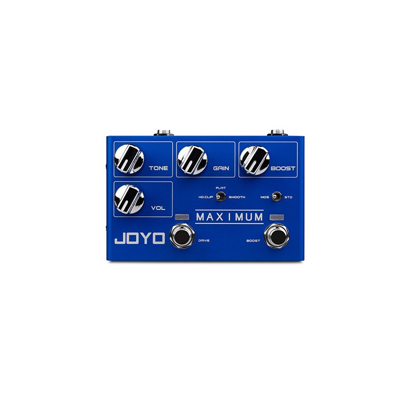 JOYO R-5 MAXIMUM Pedal doble overdrive de guitarra electrica