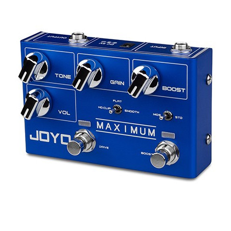 JOYO R-5 MAXIMUM Pedal doble overdrive de guitarra electrica