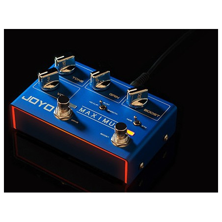JOYO R-5 MAXIMUM Pedal doble overdrive de guitarra electrica