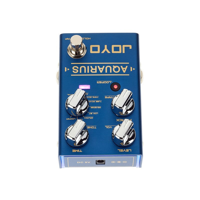 JOYO R-07 AQUARIUS Pedal delay y looper para guitarra