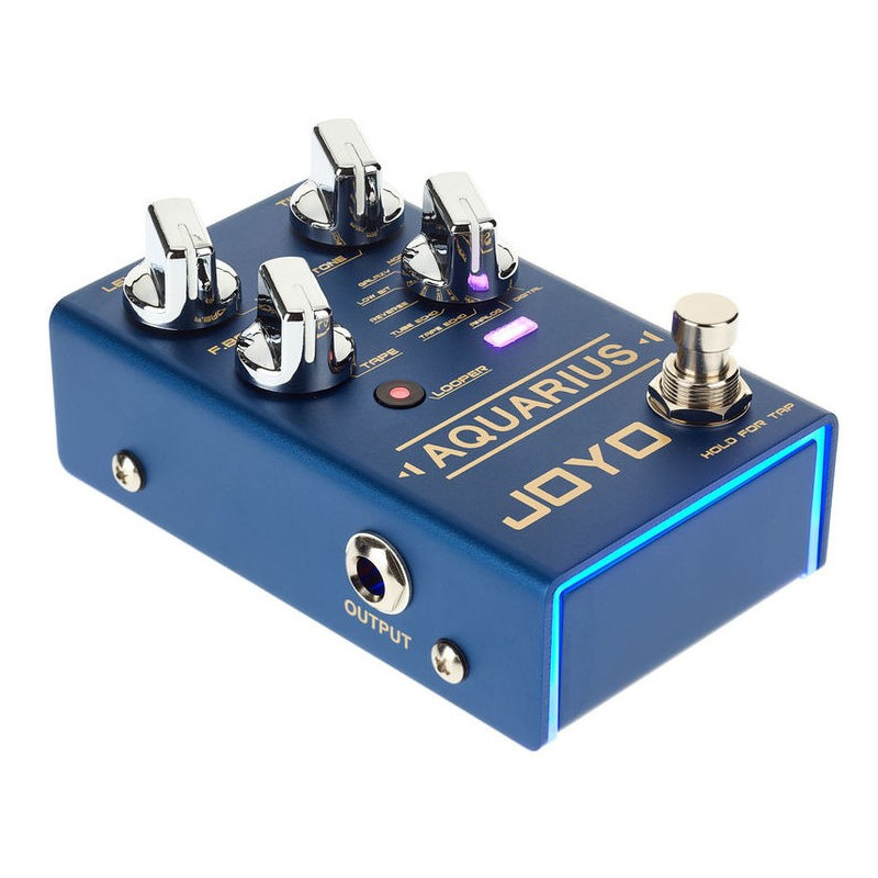 JOYO R-07 AQUARIUS Pedal delay y looper para guitarra