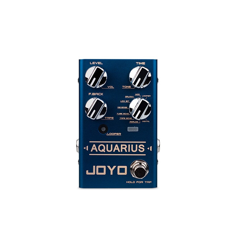 JOYO R-07 AQUARIUS Pedal delay y looper para guitarra