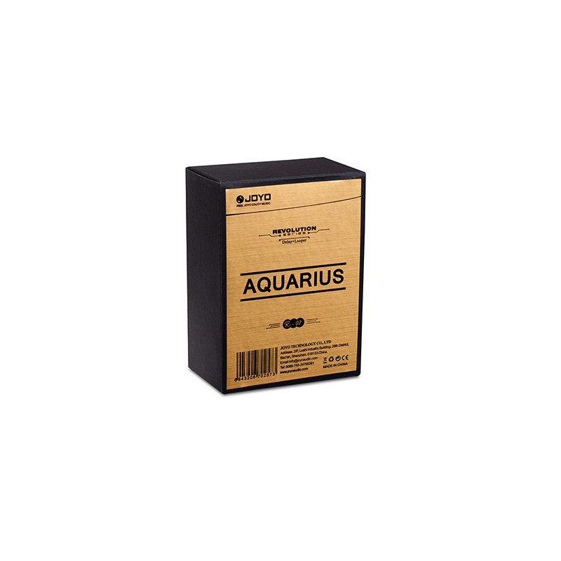 JOYO R-07 AQUARIUS Pedal delay y looper para guitarra