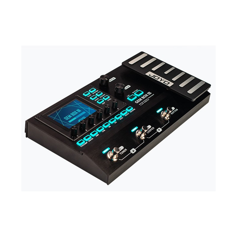 JOYO GEM BOX III Pedalera multi efectos con pedal de expresión para guitarra