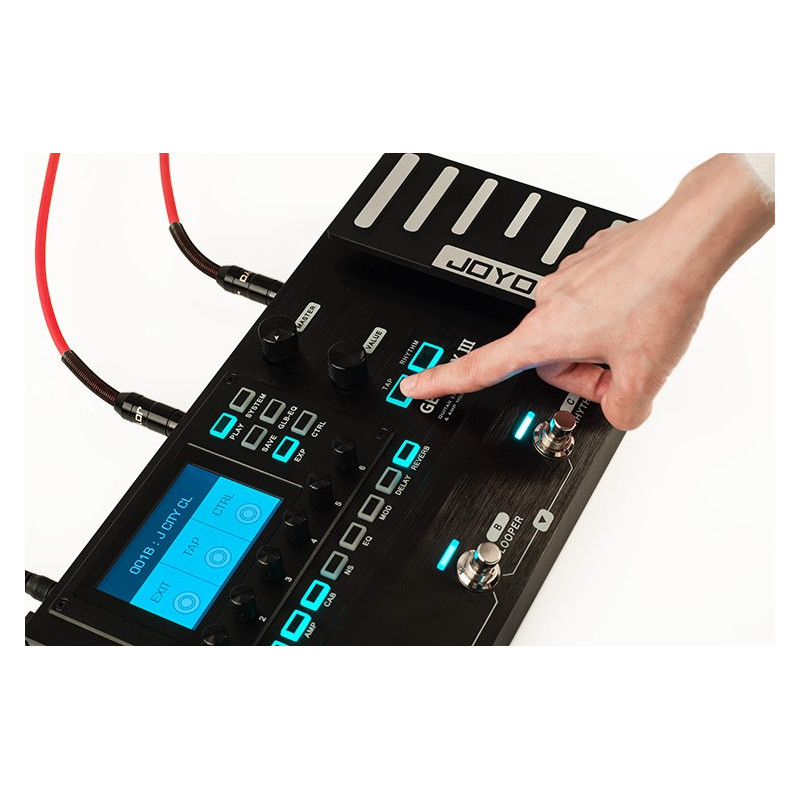 JOYO GEM BOX III Pedalera multi efectos con pedal de expresión para guitarra