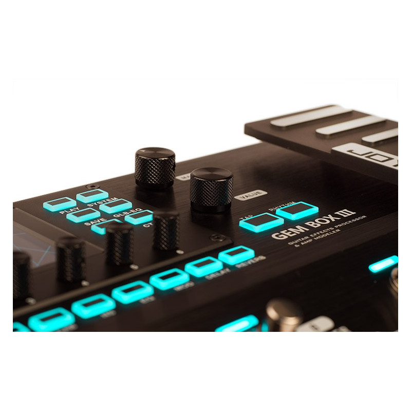 JOYO GEM BOX III Pedalera multi efectos con pedal de expresión para guitarra