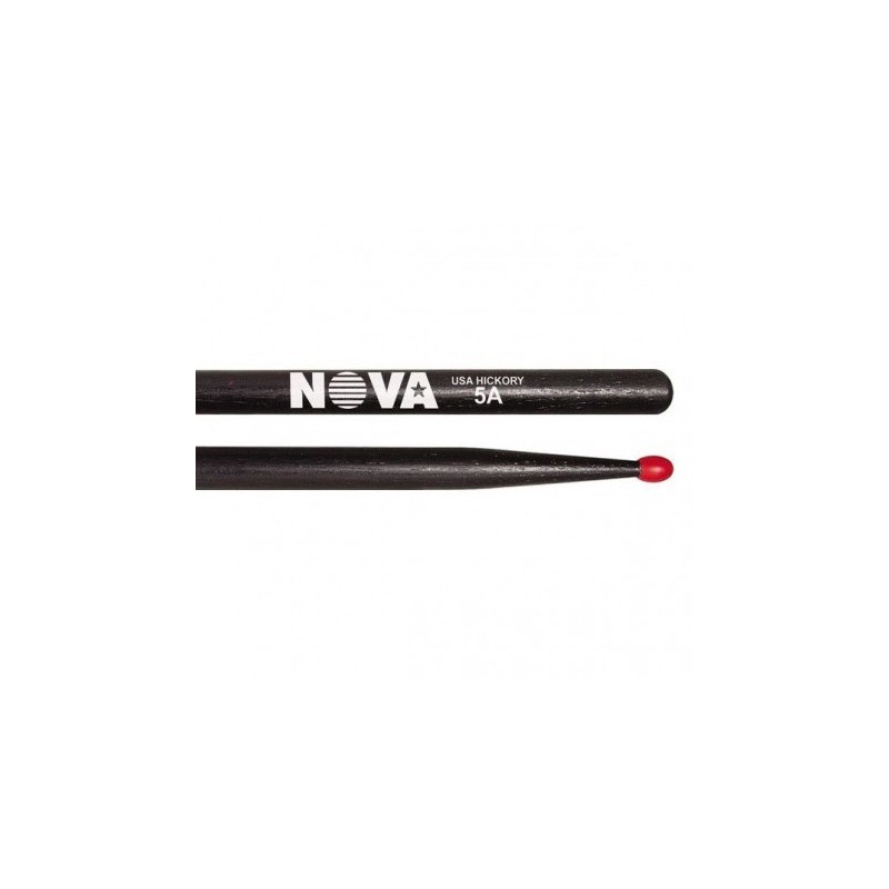 NOVA N5ANB Baquetas negras para bateria y percusion