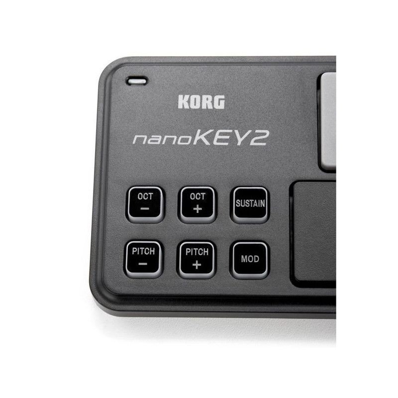 KORG NANOKEY2-BK Teclado controlador midi USB ultra delgado