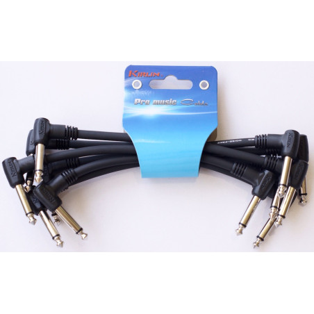KIRLIN I6243 Set de 6 cables para pedales de efectos