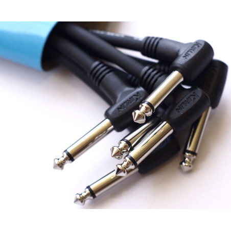 KIRLIN I6243 Set de 6 cables para pedales de efectos