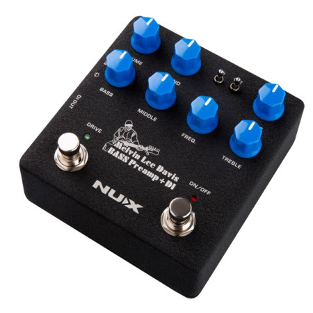 NUX NBP Pedal preamplificador y Caja directa para bajo