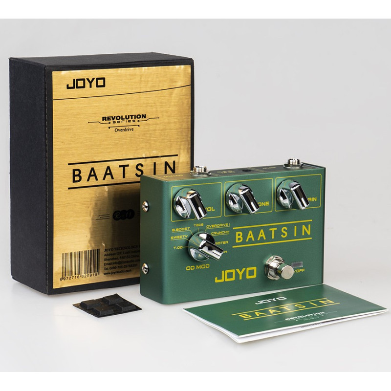 JOYO R-11 BATSIN Pedal de multiples distorsiones