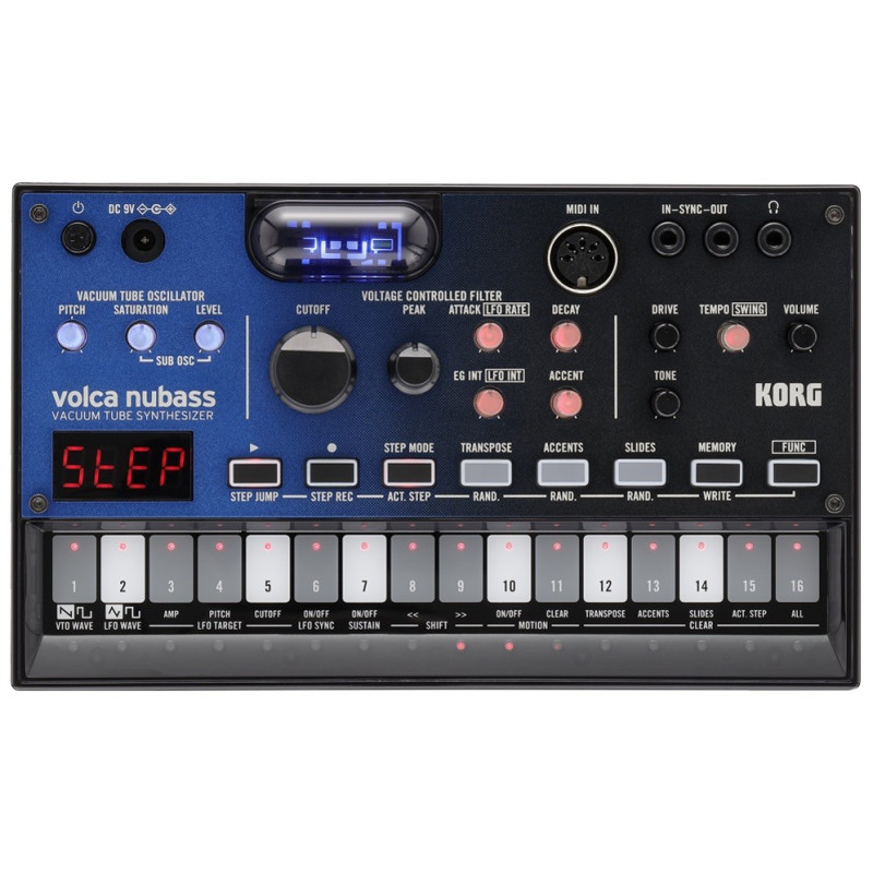 KORG VOLCA NUBASS Sintetizador de tubo