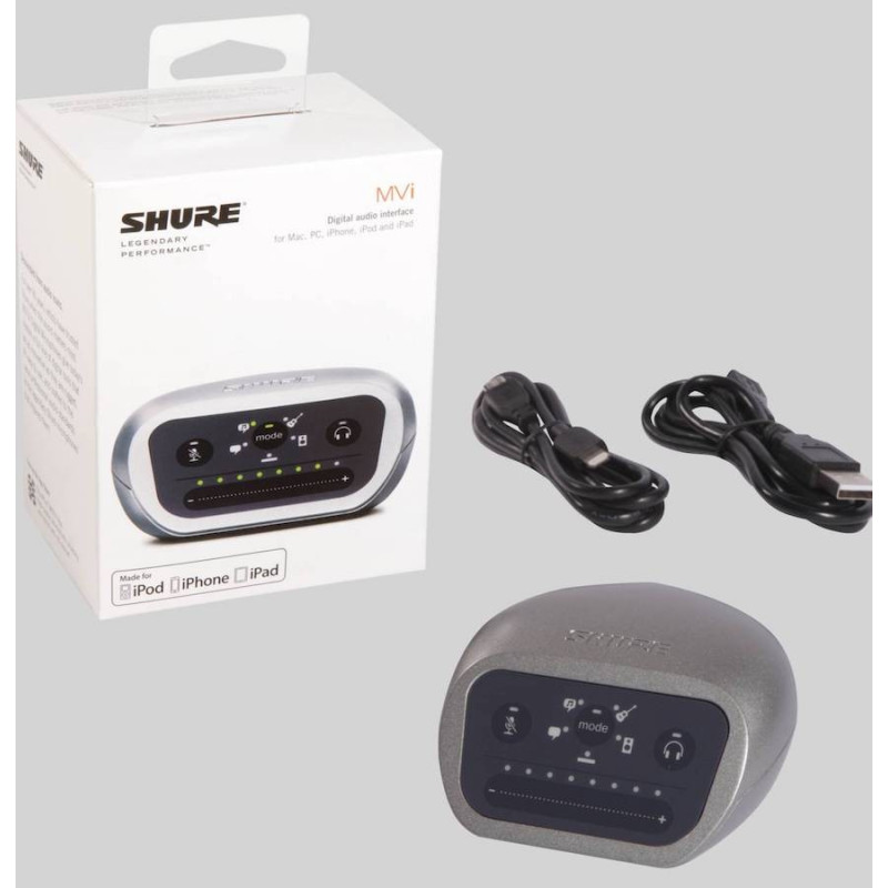 SHURE MVI/A-LTG Interfaz