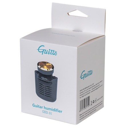 GUITTO GHC-01 Humidificador y Higrómetro para guitarra
