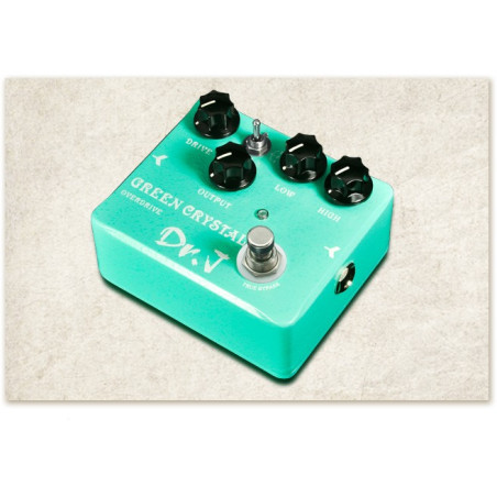 DR.J D-50 GREEN CRYSTAL Pedal overdrive