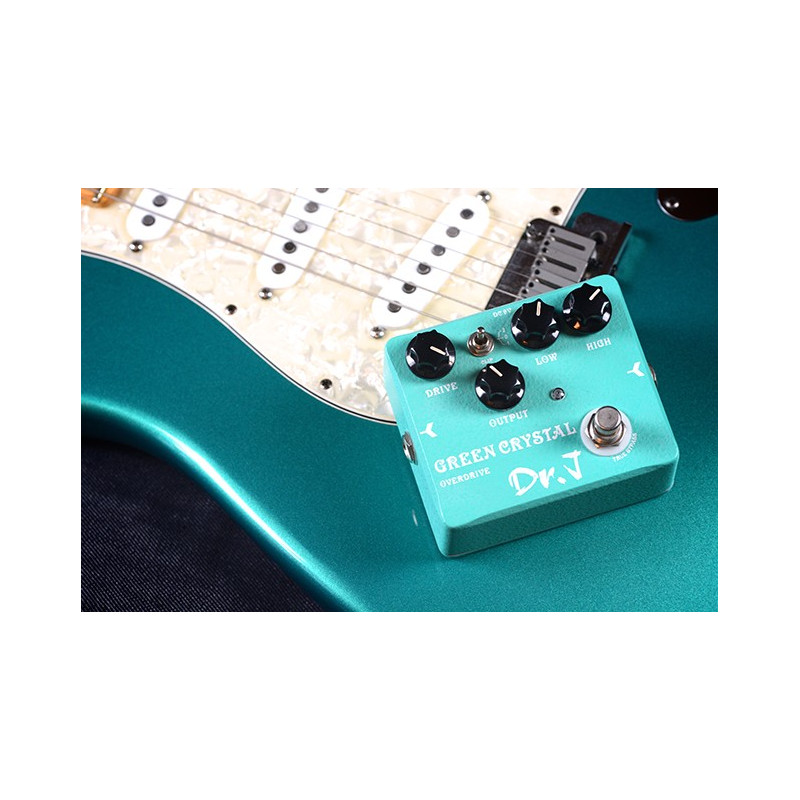 DR.J D-50 GREEN CRYSTAL Pedal overdrive