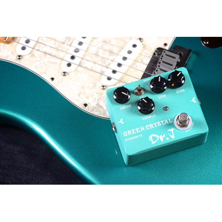 DR.J D-50 GREEN CRYSTAL Pedal overdrive