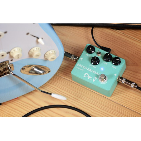 DR.J D-50 GREEN CRYSTAL Pedal overdrive