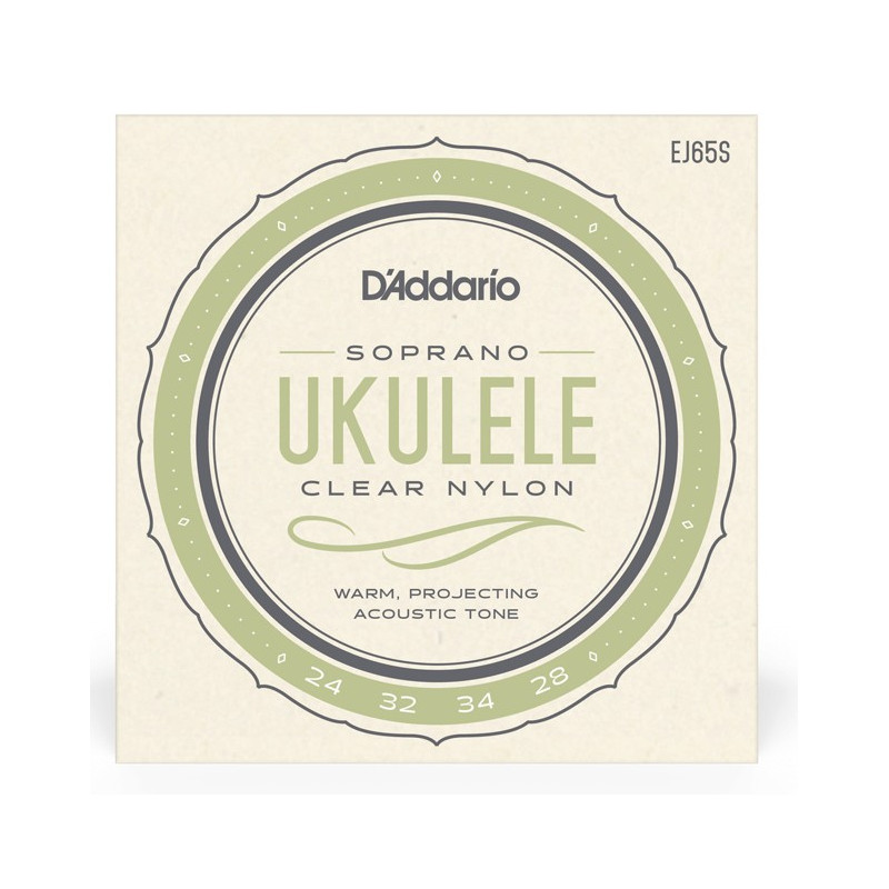 D'ADDARIO EJ65S Encordado para ukelele soprano