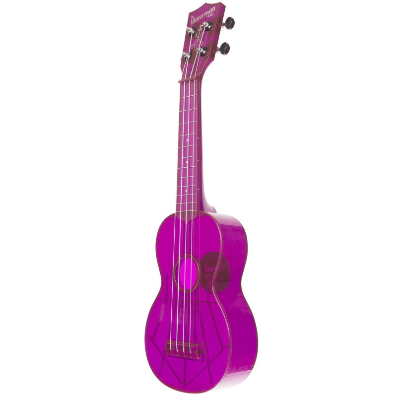 KALA WATERMAN KA-SWF-PK Ukelele soprano flourescente resistente al agua
