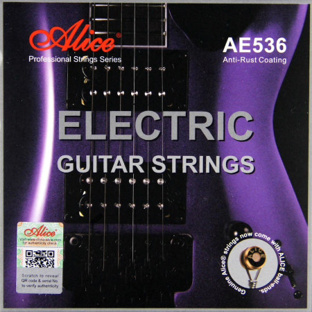 ALICE AE536 Encordado para guitarra electrica