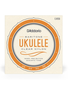 D'ADDARIO EJ65B Encordado Ukelele Baritono 2