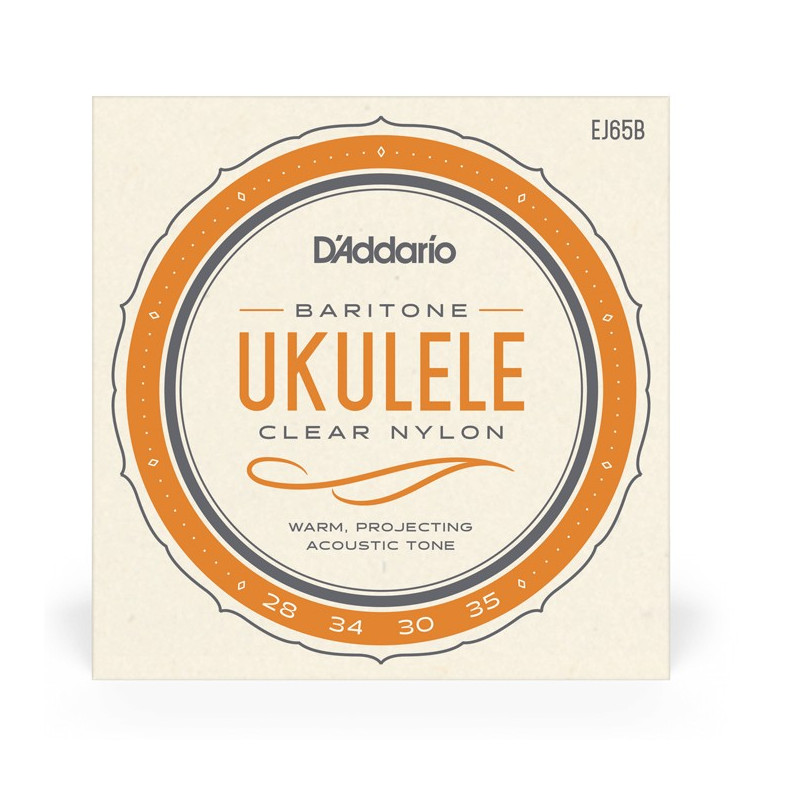 D'ADDARIO EJ65B Encordado Ukelele Baritono