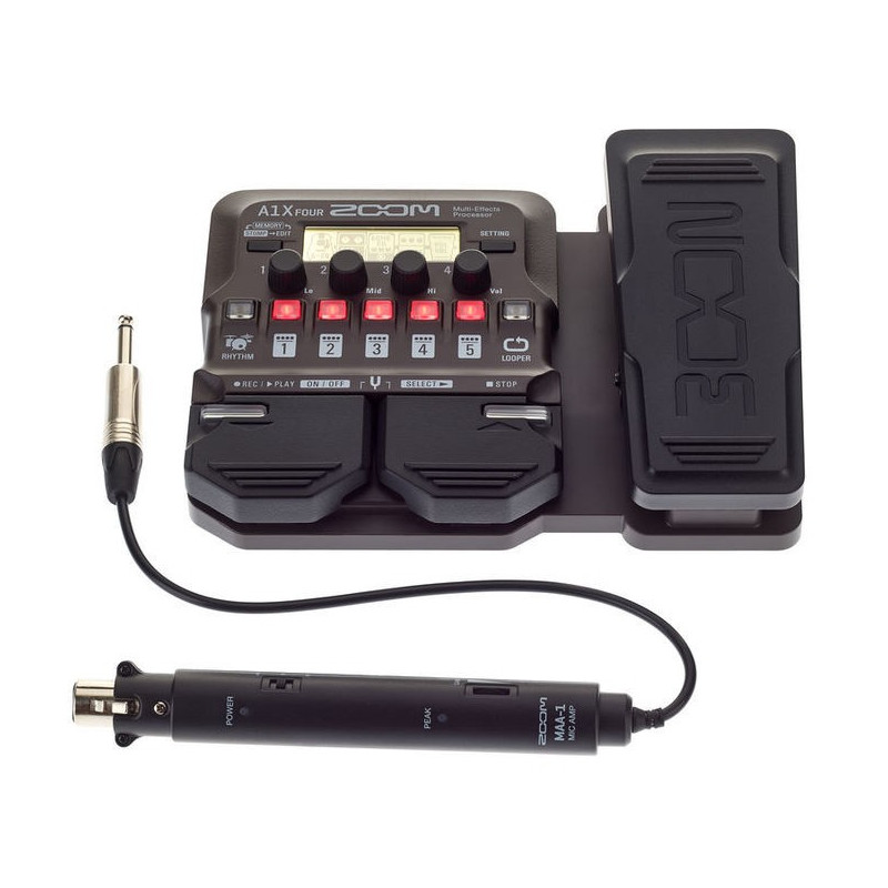 ZOOM A1X Pedalera guitarra acustica