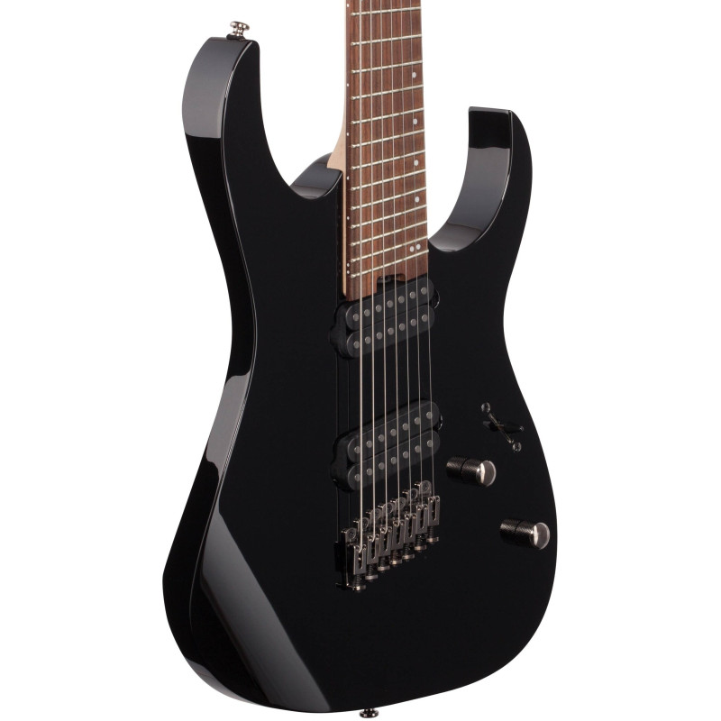 IBANEZ RGMS7-BK Guitarra electrica 7 cuerdas multiescalas