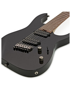 IBANEZ RGMS7-BK Guitarra electrica 7 cuerdas multiescalas