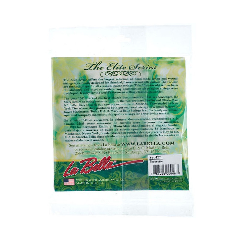 LA BELLA 427 Encordado Guitarra Clasica